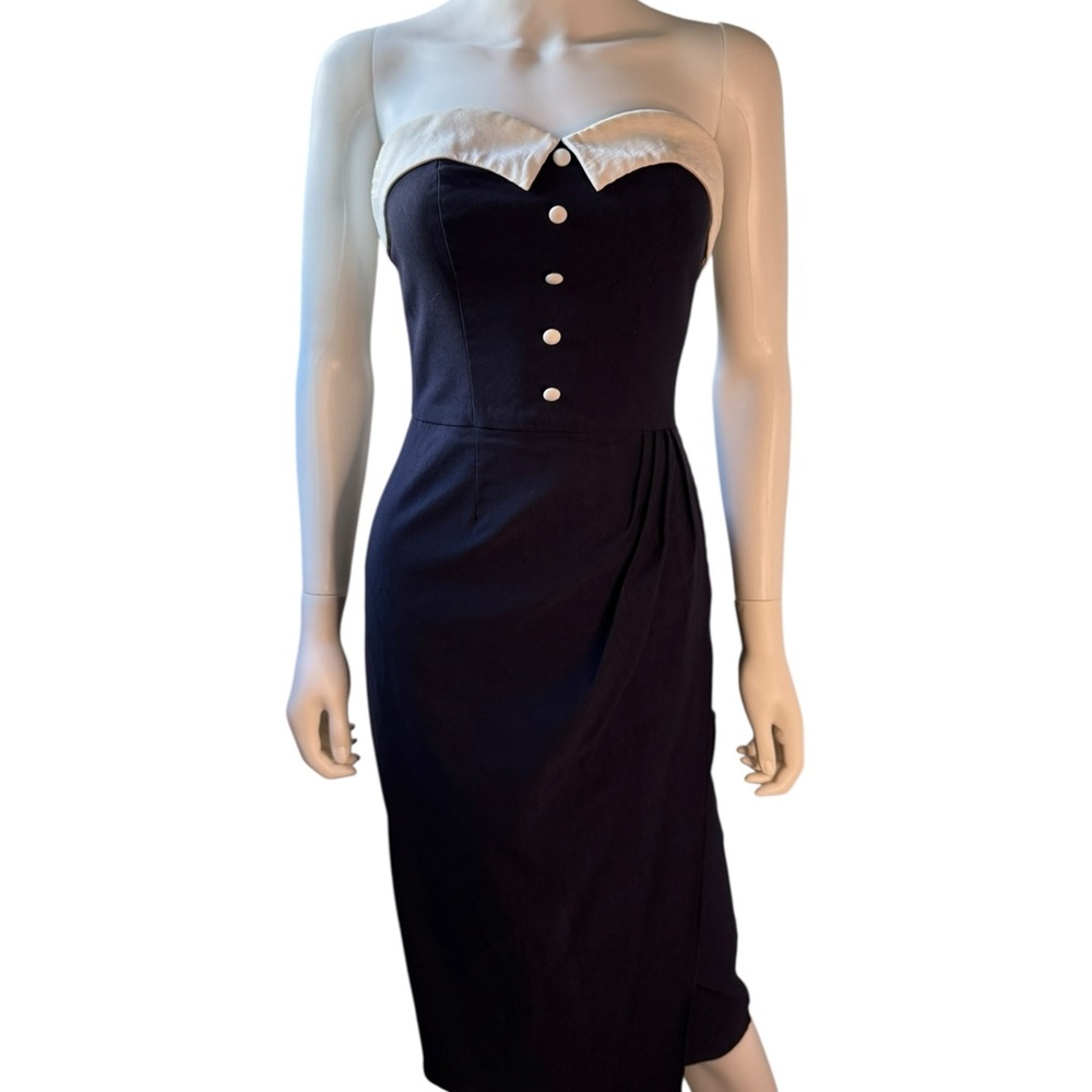 Stop Staring Strapless Dress